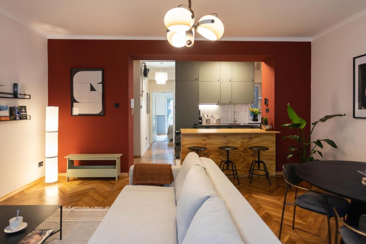 Design 1Bdr Apartment With Balcony 萨格勒布 外观 照片